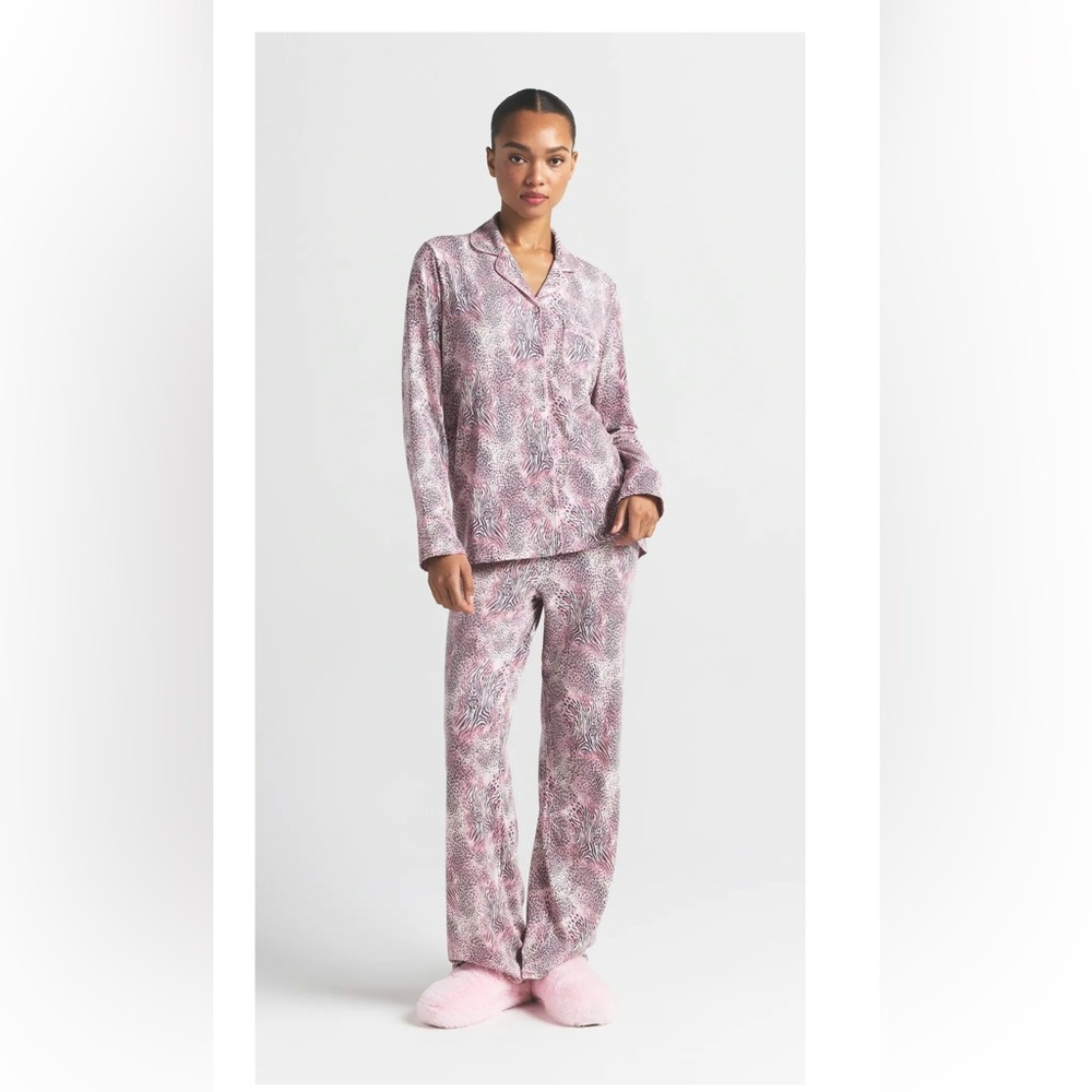 SKIMS SLEEP - Long Sleep Set Bloom Mini Multi Animal